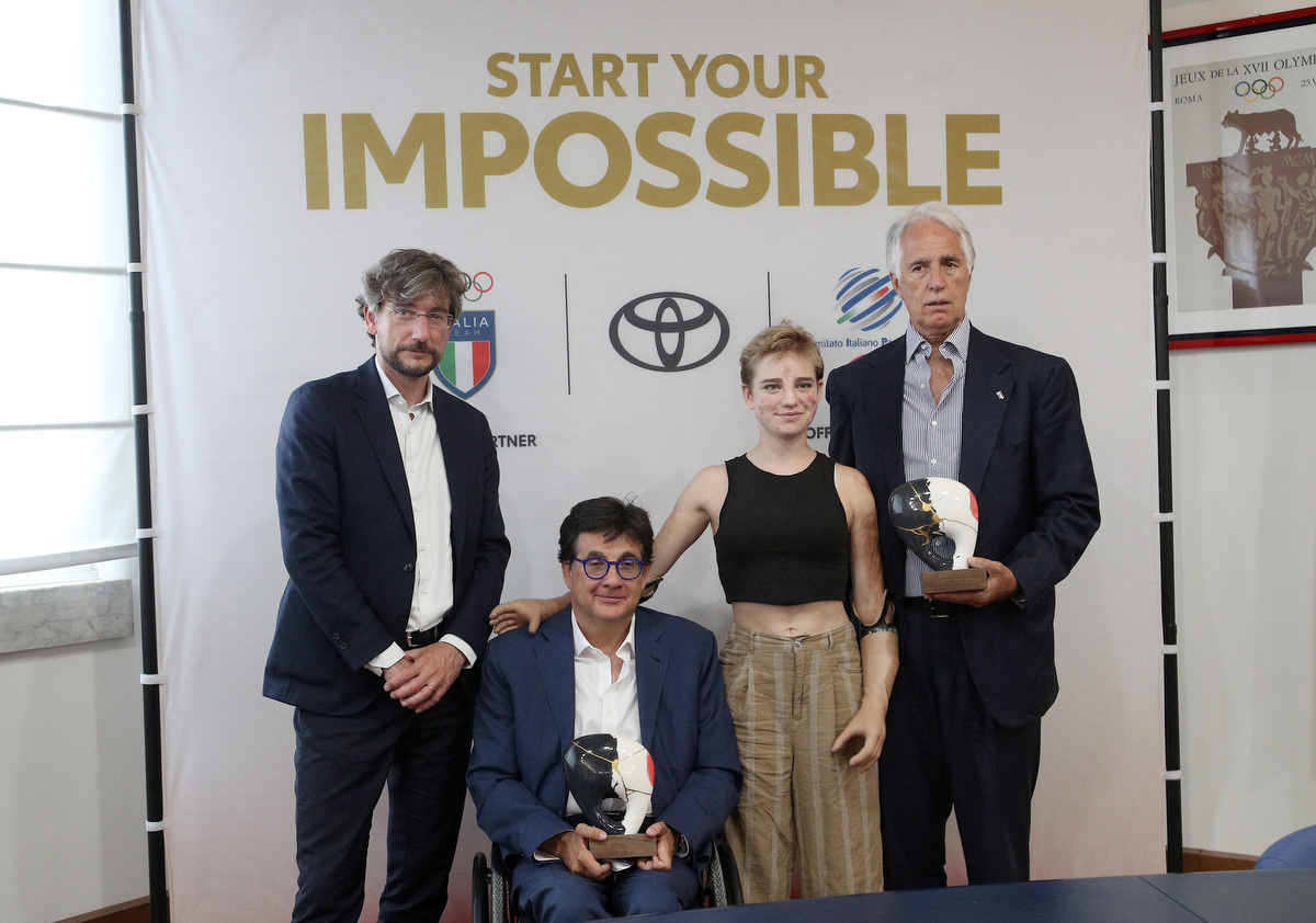 Toyota Motor Italia sostiene gli atleti azzurri in vista dei Giochi