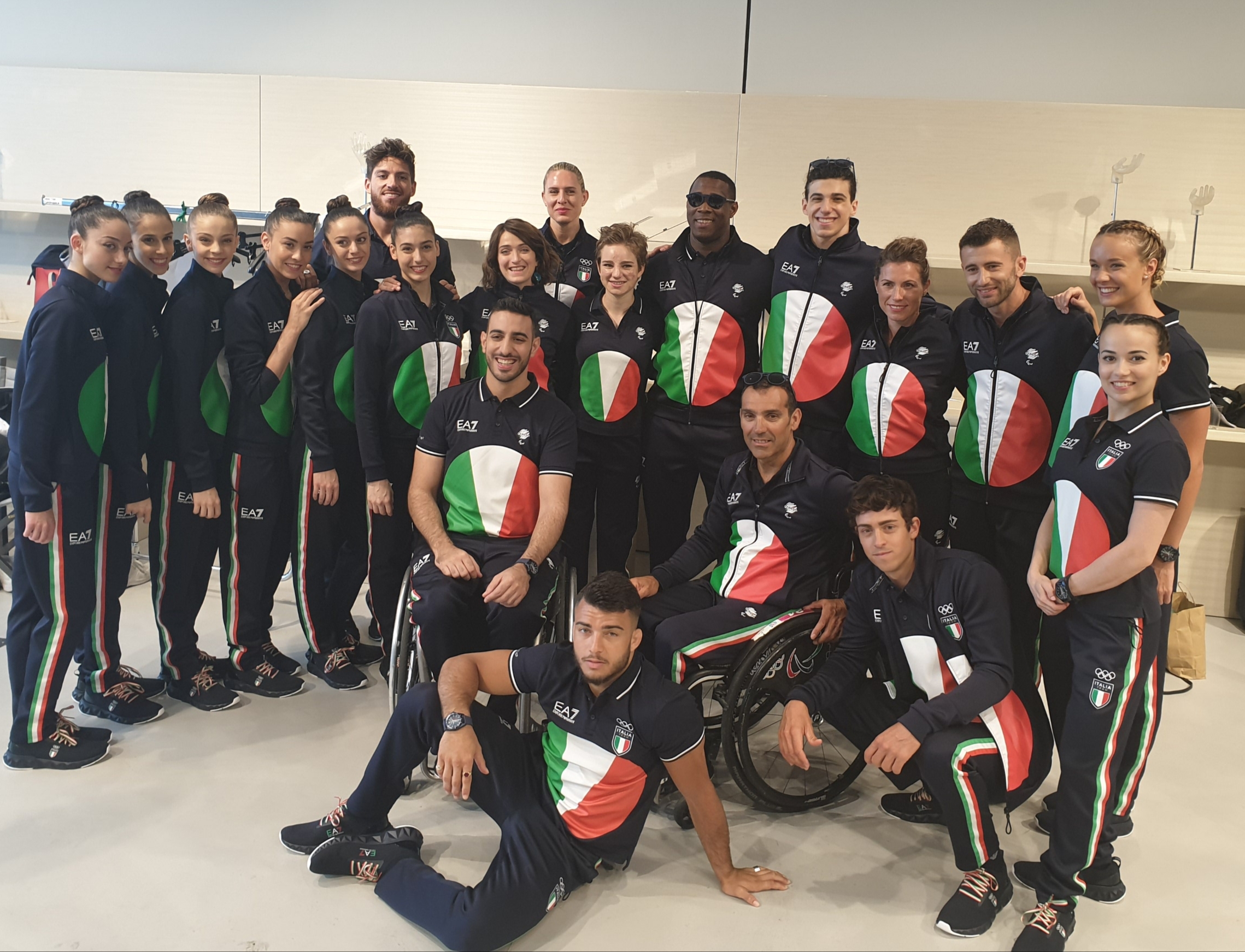 Giorgio Armani dresses the Italian Team at Olympic and Paralympic Games