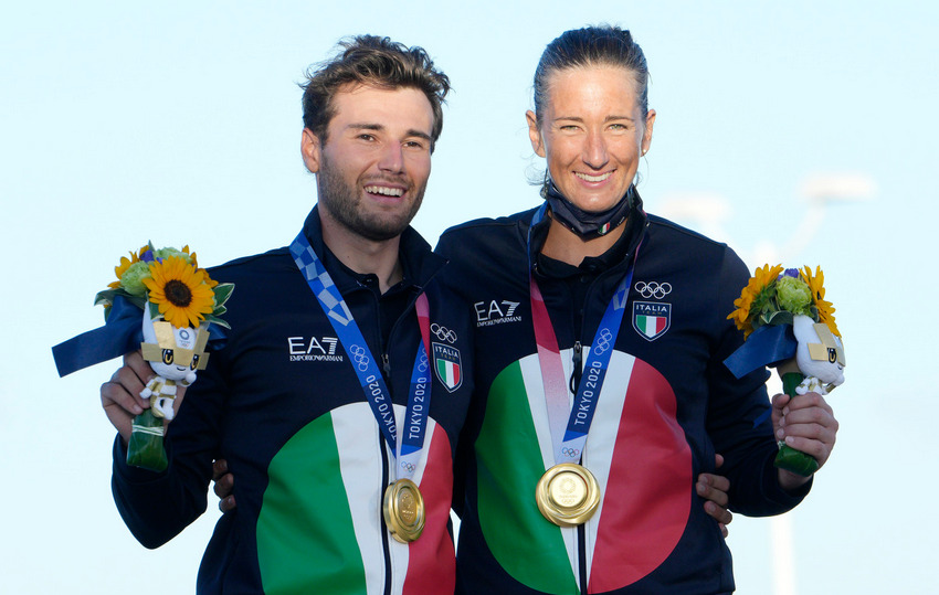 Tita-Banti a golden couple! The Italians dominate in the Nacra 17. 29th Italian Team medal