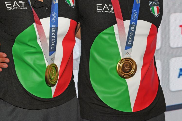 Medalists to Casa Italia